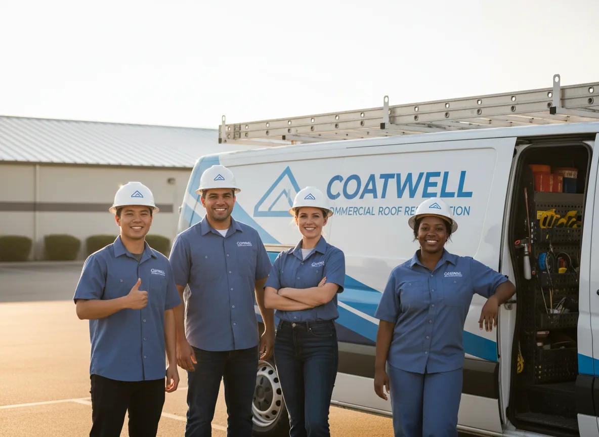 Commercial roof coating company in Mansfield, TX